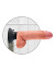 King Cock - 7 inch Vibrating Cock with Balls Natur