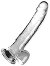 King Cock - 9 inch with Balls Clear