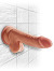 King Cock Plus - 6.5 inch Triple Density Caramel Cock