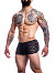 Lace Trunk Boxer Schwarz