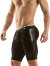 Latex Short Collant - Schwarz