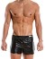 Leather Short - Schwarz