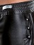 Leather Short - Schwarz