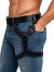 Leg Harness - Blue Leather