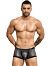 MASSIVE Glam Stripe Boxer - Schwarz