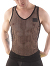 Mesh Tank Top Iriso - Schwarz