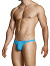Micro Knit Thong - Blau