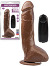 Mr. Marcus 9.9 inch Vibrating Dildo Brown