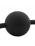 Mundknebel - Silikon Ball Gag Black