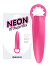 Neon Finger Vibrator Pink