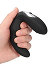 OUCH! Bent Vibrating Prostate Massager - Schwarz