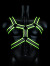 OUCH! Glow in the Dark - Body Armor Harness