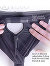 OUCH! Vibrating Strap-on Boxer - Black M/L