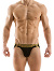 Plain Jockstrap - Schwarz/Gold