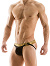 Plain Jockstrap - Schwarz/Gold