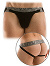 Plain Jockstrap - Schwarz/Silber