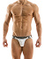 Plain Jockstrap - Wei/Platin