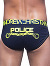 Police Brief with Almost Naked - Navy