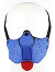 Puppy Play Neoprene Muzzle - Blau