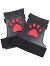 Puppy Play Padded Palm Gloves - Rot