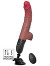 Realistic Thrusting Dildo and Wiggling Vibrator