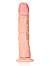 RealRock - Dildo 10 inch ohne Hoden - Curved Ultra Skin