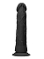 RealRock - Dildo 10 inch ohne Hoden - Schwarz