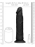 RealRock - Dildo 10 inch ohne Hoden - Schwarz