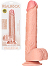 RealRock - Dildo 11 inch mit Hoden - Straight Ultra Skin