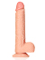 RealRock - Dildo 11 inch mit Hoden - Straight Ultra Skin