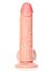 RealRock - Dildo 6 inch mit Hoden - Curved Ultra Skin