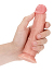 RealRock - Dildo 6 inch ohne Hoden - Curved Ultra Skin