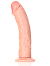 RealRock - Dildo 7 inch ohne Hoden - Curved Ultra Skin