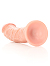 RealRock - Dildo 7 inch ohne Hoden - Curved Ultra Skin