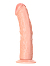 RealRock - Dildo 7 inch ohne Hoden - Curved Ultra Skin