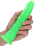 RealRock - Dildo 7 inch ohne Hoden - Glow in the Dark