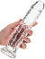 RealRock - Dildo 9 inch ohne Hoden - Crystal Clear