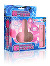 Strapon G-Spot Vibrator Long Tongue - Pink