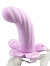 Strapon G-Spot Vibrator Thread - Violett