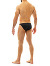 Suede Low Cut Brief - Schwarz