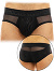 Tiffany's Velvet Brief - Schwarz