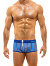 Trapped Camo Trunk Boxer - Blau