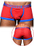 Trophy Boy Mesh Boxer - Rot