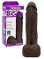 Vac-U-Lock - 8 inch Realistic Cock Chocolate