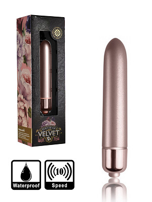 10 Speed RO-90mm Bullet Vibrator - Rose Blush