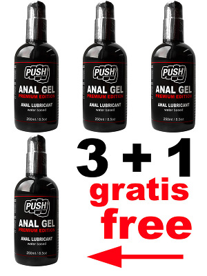 3 + 1 PUSH Anal Gel Premium Edition 250 ml