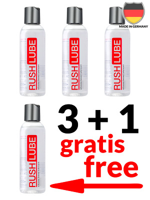 3 + 1 RUSH LUBE SILICONE PACK