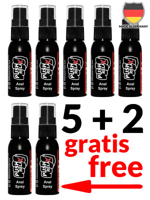 5 + 2 PUSH RELAX ANAL SPRAY PACK