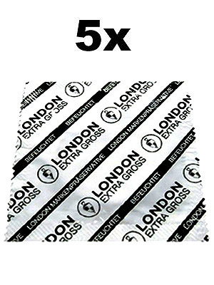 5 Stck London Kondome - extra gro