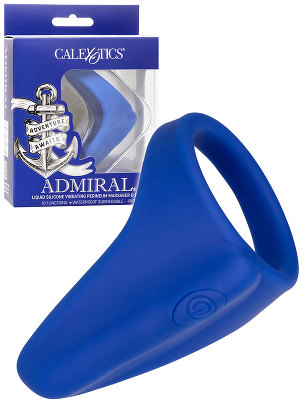 Admiral - Silicone Vibrating Perineum Massager Cockring